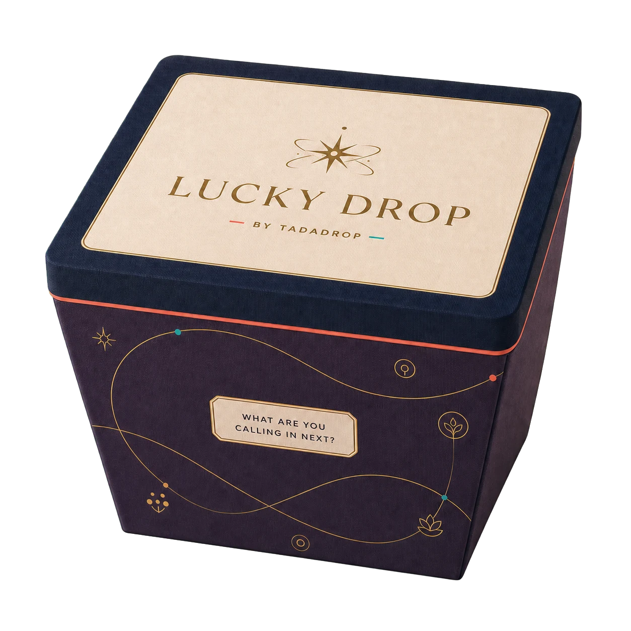 Lucky Drop personalized intention gift box